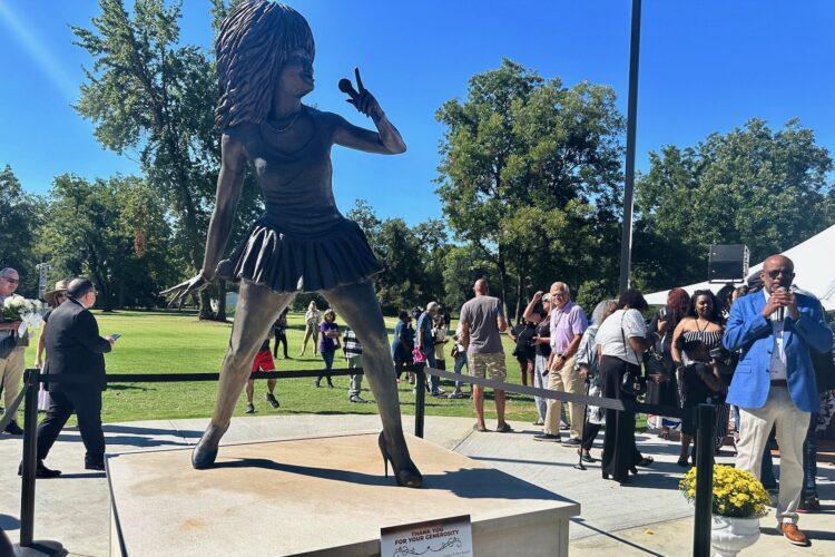 Statue of rock n’ roll queen Tina Turner unveiled in Tennessee community where she grew up
